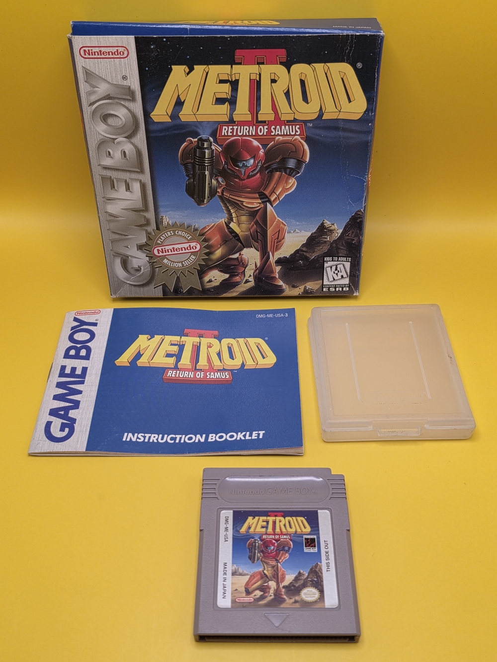 Nintendo Metroid II: Return of Samus Game Boy CIB w/ Box & Manual Included